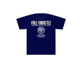 アパレル【3Gデザインファクトリー】半袖Tシャツ Jonny FULL-THROTTLE 安食賢一モデル ネイビー