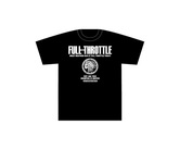アパレル【3Gデザインファクトリー】半袖Tシャツ Jonny FULL-THROTTLE 安食賢一モデル ブラック