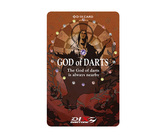ダーツゲームカード【D-1X】NO.17 GOD of DARTS