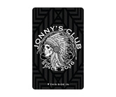 ダーツゲームカード【ダーツライブ】ジョニーズクラブ ブラック/ホワイト