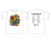 ［受注生産］アパレル【シェード×ティガ】スペシャル コラボレーション TIGA 祭り2024 フェスTシャツ ホワイト