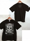 ダーツアパレル【3GGC】MT-05（Flower Skull ブラック） Tシャツ